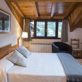 Double room in the attic